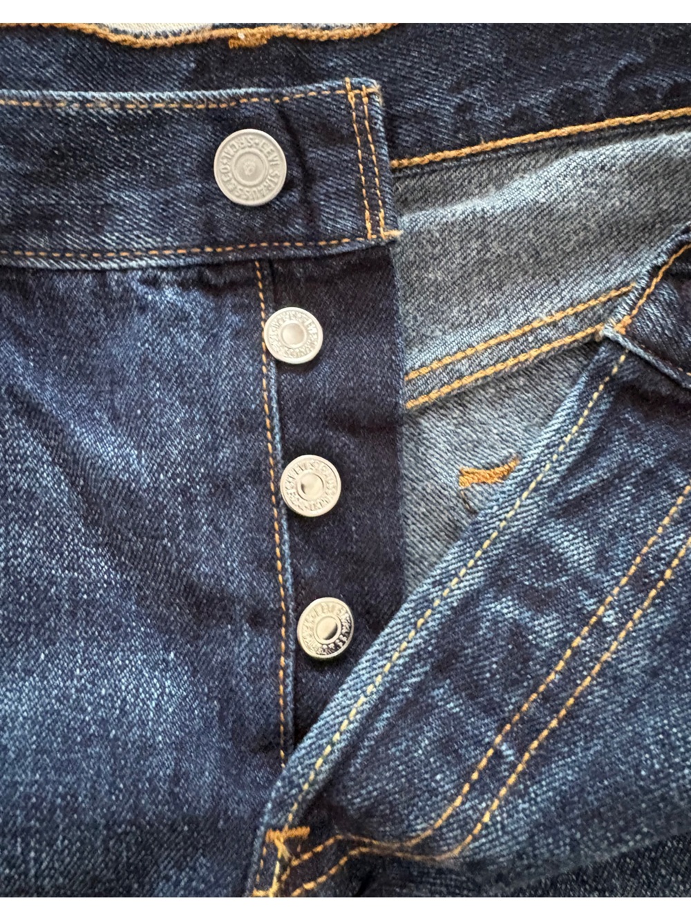 Levi's 501 Denim Shorts - Picture 10 of 14